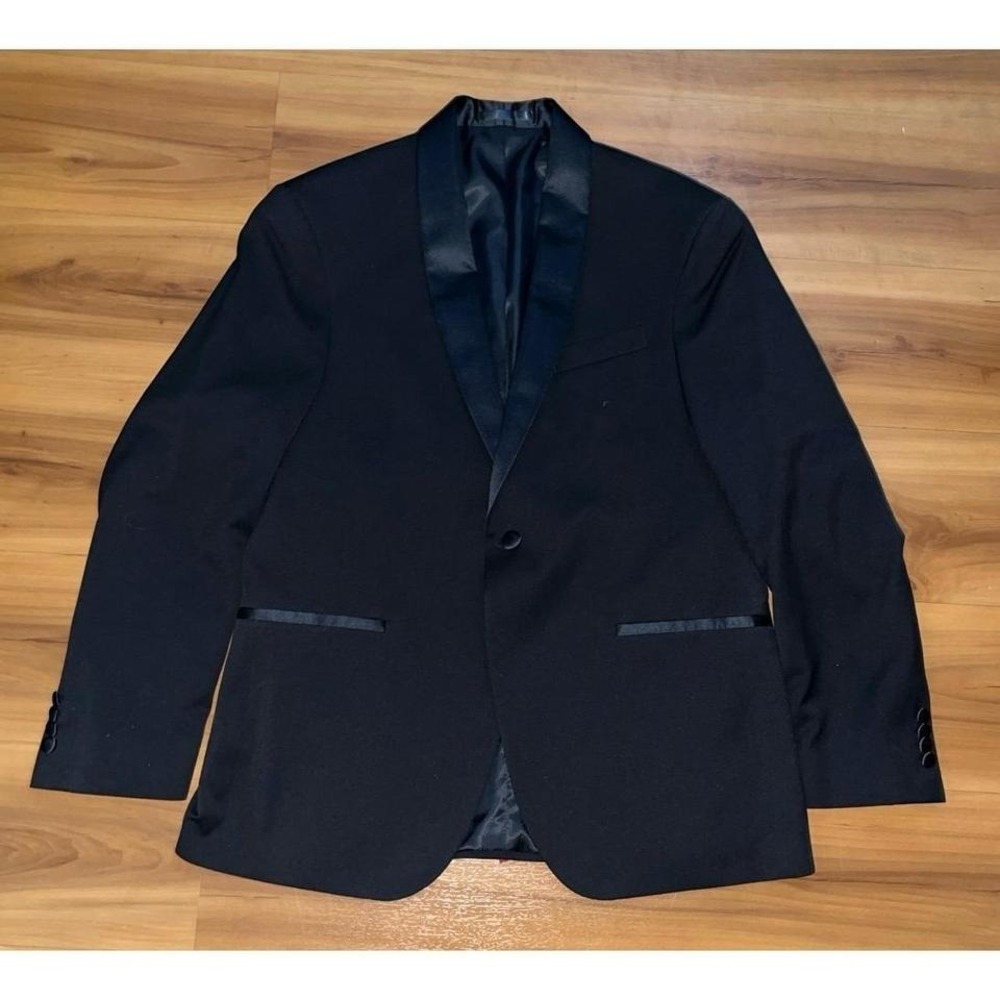 Mens Kenneth Cole Reaction Techni Cole One Button Sports Coat Blazer